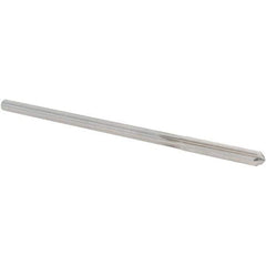 Alvord Polk - 0.1755" High Speed Steel 6 Flute Chucking Reamer - Straight Flute, 0.1645" Straight Shank, 1-1/8" Flute Length, 4-1/2" OAL - Eagle Tool & Supply