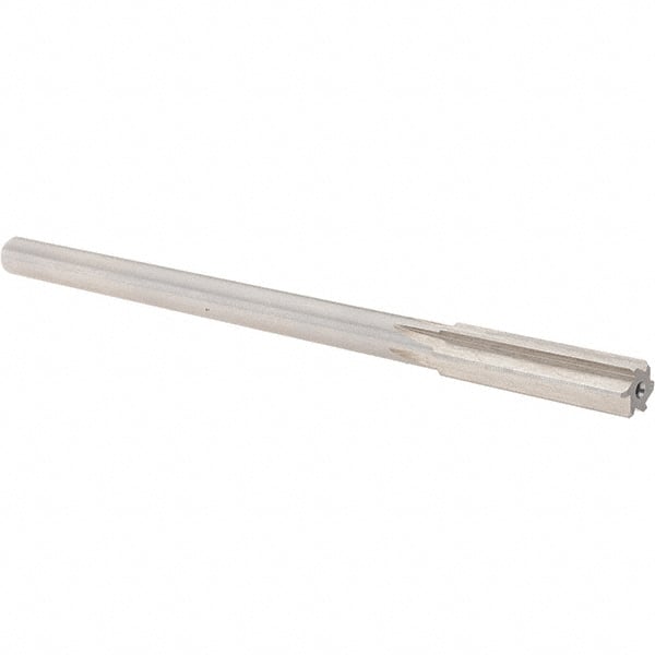Alvord Polk - 0.444" High Speed Steel 6 Flute Chucking Reamer - Eagle Tool & Supply