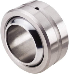 Tritan - 7/8" Bore Diam, 8,318 Lb Dynamic Capacity, 45/64" Wide, Spherical Plain Bearing - 1-9/16" OD, 41,814 Lb Static Load Capacity - Eagle Tool & Supply
