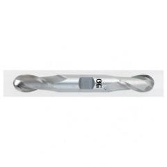 1/4" Dia. - 3-3/8" OAL - Bright CBD - Double - Ball Nose SE EM - 2 FL - Eagle Tool & Supply