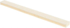 Tru-Maxx - 220 Grit Aluminum Oxide Rectangular Polishing Stone - Very Fine Grade, 1/2" Wide x 6" Long x 1/4" Thick, Oil Filled - Eagle Tool & Supply