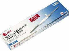 ACCO - 100 Piece Paper File Fasteners - 7.6" Long - Eagle Tool & Supply
