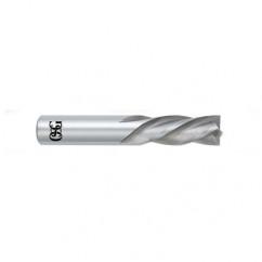 5/16 Dia. x 2-1/2 Overall Length 4-Flute Square End Solid Carbide SE End Mill-Round Shank-Center Cutting-Uncoated - Eagle Tool & Supply
