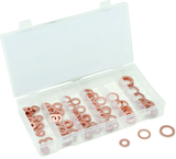 110 Pc. Copper Washer Assortment - 1/4" - 5/8" - Eagle Tool & Supply