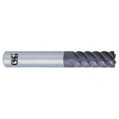 3mm x 6mm x 8mm x 60mm 6Fl 0.5mm C/R Carbide End Mill - WXS - Eagle Tool & Supply