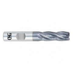 1/2 Dia. x 2-1/2 Overall Length 5-Flute Square End Solid Carbide SE End Mill-Round Shank-Center Cutting-Uncoated - Eagle Tool & Supply