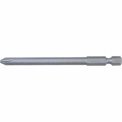 Wiha - #1 Power Bit - 1/4" Drive, 2-3/4" OAL - Eagle Tool & Supply