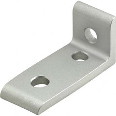 80/20 Inc. - 1" Wide x 2" High x 7/8" Long Open Shelving Corner L-Bracket - Eagle Tool & Supply
