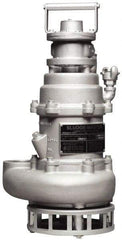 SandPIPER - 1/2" NPT, Submersible, Air Operated Diaphragm Pump - Aluminum Housing - Eagle Tool & Supply