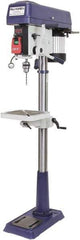 Palmgren - 15" Swing, Step Pulley Drill Press - 16 Speed, 1/2 hp, Single Phase - Eagle Tool & Supply