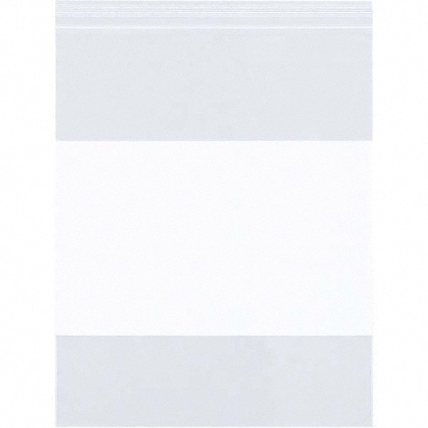 Value Collection - Pack of (1000), 5 x 8" 4 mil Reclosable Poly Bags - Eagle Tool & Supply