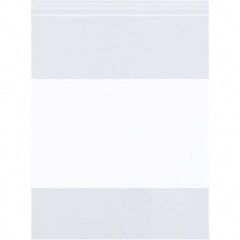 Value Collection - Pack of (1000), 5 x 8" 4 mil Reclosable Poly Bags - Eagle Tool & Supply