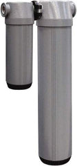 Alpha-Pure - 10 CFM at 100 psi Inlet, 11.5 CFM at 150 psi, 10 CFM at 100 psi Outlet, Desiccant Air Dryer - 1/4" Female NPT x 4.27" Long x 8.8" Wide x 14" High - Eagle Tool & Supply