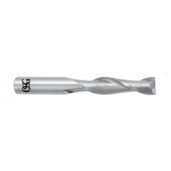 18mm Dia. x 127mm Overall Length 2-Flute Square End Solid Carbide SE End Mill-Round Shank-Center Cutting-Uncoated - Eagle Tool & Supply