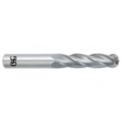 3/4" Dia. - 5" OAL - Bright CBD - Ball End SE EM - 4 FL - Eagle Tool & Supply