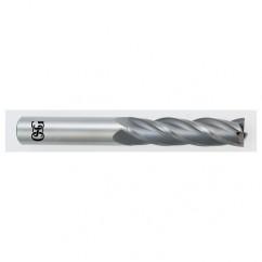 5/16 Dia. x 3 Overall Length 4-Flute Square End Solid Carbide SE End Mill-Round Shank-Center Cutting-Uncoated - Eagle Tool & Supply