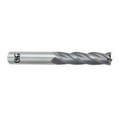 10mm Dia. x 76mm Overall Length 4-Flute Square End Solid Carbide SE End Mill-Round Shank-Center Cutting-Uncoated - Eagle Tool & Supply