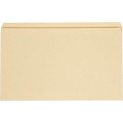 UNIVERSAL - 9-5/8 x 14-3/4", Legal, Manila, File Folders with Top Tab - 11 Point Stock, Straight Tab Cut Location - Eagle Tool & Supply