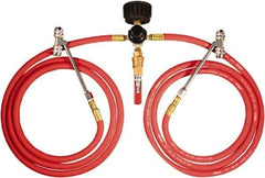 Milton - 160 Max psi Closed Check Aluminum/EPDM Inflator Gauge - Double Lock On Chuck, 1/4 FNPT, 10 to 160 psi Pressure Range - Eagle Tool & Supply