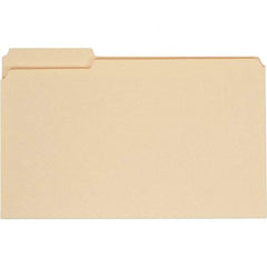 UNIVERSAL - 9-5/8 x 14-3/4", Legal, Manila, File Folders with Top Tab - 11 Point Stock, 1/3 Tab Cut Location - Eagle Tool & Supply