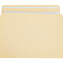 UNIVERSAL - 9-5/8 x 11-3/4", Letter Size, Manila, File Folders with Top Tab - 11 Point Stock, Straight Tab Cut Location - Eagle Tool & Supply