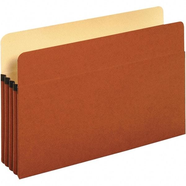 UNIVERSAL - 9-5/8 x 14-3/4", Legal, Redrope, Expansion Folders - Straight Tab Cut Location - Eagle Tool & Supply