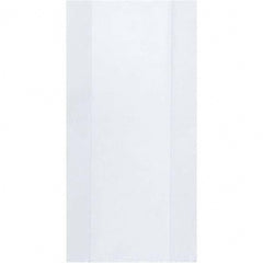 Value Collection - Pack of (1,000), 8 x 18", 2 mil Gusseted Poly Bags - Eagle Tool & Supply
