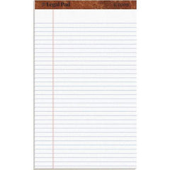 TOPS - 50 Sheet, 8-1/2 x 14", Legal/Wide (Style) Legal Pad - White - Eagle Tool & Supply