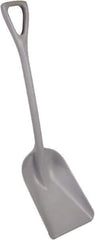 Remco - 14-1/2" High Square Plastic Shovel - 24-5/8" Long D-Grip Handle - Eagle Tool & Supply