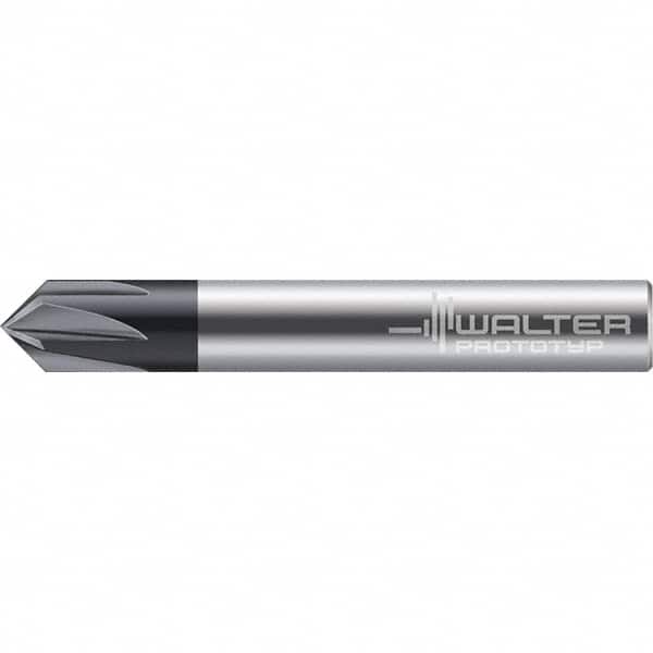 Walter-Prototyp - 1.5mm Diam Solid Carbide Chamfer Mill - Eagle Tool & Supply