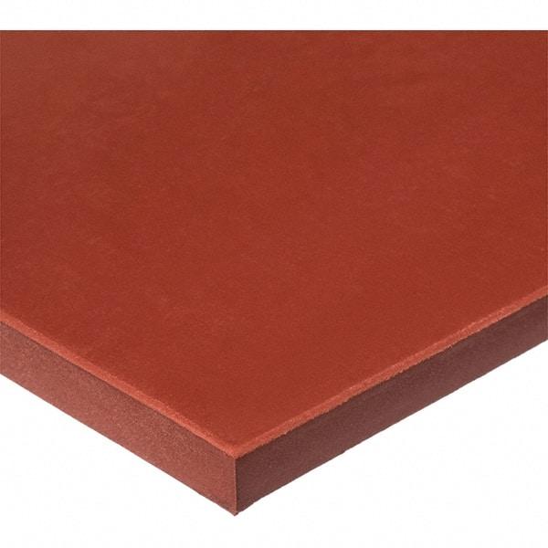 Value Collection - Extra Soft Silicone Rubber Sheets and Strips - 40A Durometer, 70 psi Tensile Strength, Adhesive Back, 36" x 36" x 1/16" - Eagle Tool & Supply