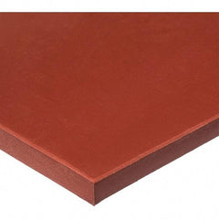 Value Collection - Extra Soft Silicone Rubber Sheets and Strips - 40A Durometer, 70 psi Tensile Strength, Adhesive Back, 36" x 36" x 1/16" - Eagle Tool & Supply