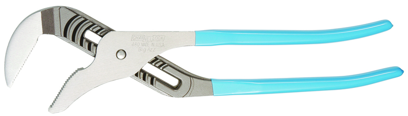 Channellock Tongue & Groove Pliers - Standard -- #480 Comfort Grip 5-1/2'' Capacity 20'' Long - Eagle Tool & Supply