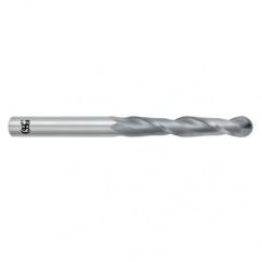 6mm Dia. - 102mm OAL - Bright CBD - Center Cut SE EM - 2 FL - Eagle Tool & Supply