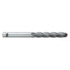 12mm Dia. - 153mm OAL - Bright CBD - Ball End SE EM - 4 FL - Eagle Tool & Supply