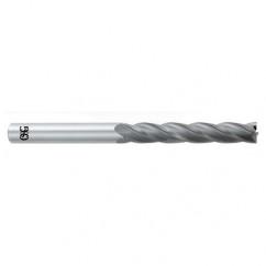 5mm Dia. x 76mm Overall Length 4-Flute Square End Solid Carbide SE End Mill-Round Shank-Center Cutting-Uncoated - Eagle Tool & Supply