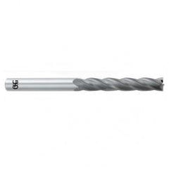 20mm Dia. x 153mm Overall Length 4-Flute Square End Solid Carbide SE End Mill-Round Shank-Center Cutting-Uncoated - Eagle Tool & Supply