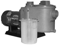 Value Collection - 208, 230/460 Volt, 3 Phase, 1/2 HP, Self Priming Pump - 60 Max GPM, TEFC Motor, Noryl Housing and Impeller, Carbon Ceramic Seal - Eagle Tool & Supply
