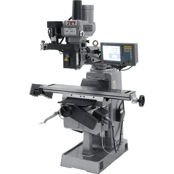 Jet - CNC Milling Machines Spindle Speed Control: Variable Speed Pulley CNC Controller Brand: Acu-Rite - Eagle Tool & Supply