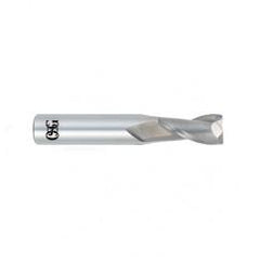 5/8 Dia. x 3-1/2 Overall Length 2-Flute .060 C/R Solid Carbide SE End Mill-Round Shank-Center Cutting-Uncoated - Eagle Tool & Supply