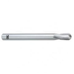 16mm Dia. - 152mm OAL - Bright CBD - Ball End SE EM - 2 FL - Eagle Tool & Supply