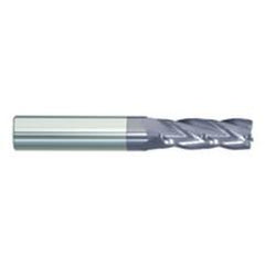 1/4" Dia. - 2-1/2" OAL - CBD - High Spiral HP End Mill - 4 FL - Eagle Tool & Supply