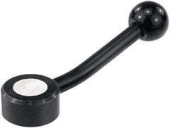 KIPP - 5/8-11, Steel Threaded Hole Adjustable Clamping Handle - 167.5mm OAL, 48mm High - Eagle Tool & Supply