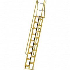 Vestil - Rolling & Wall Mounted Ladders & Platforms Type: Alternating Tread Stair Style: Tread Stair - Eagle Tool & Supply