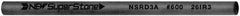 Value Collection - Round Ceramic Finishing Stick - 50mm Long x 3mm Wide, 600 Grit - Eagle Tool & Supply