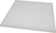 Value Collection - 1/2" Thick x 12" Wide x 1' Long, Polypropylene Sheet - Translucent White - Eagle Tool & Supply
