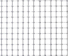 Value Collection - 12 Gage, 0.105 Inch Wire Diameter, 1 x 1 Mesh per Linear Inch, Steel, Welded Fabric Wire Cloth - 0.895 Inch Opening Width, 48 Inch Wide, Cut to Length, Galvanized - Eagle Tool & Supply