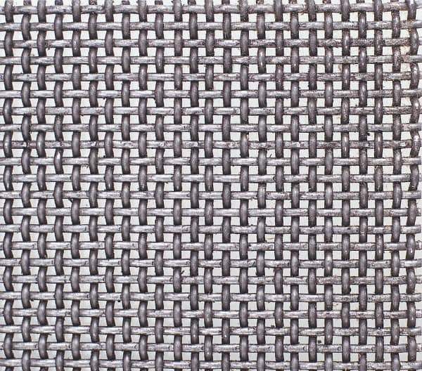 Value Collection - 10 Gage, 0.135 Inch Wire Diameter, 2 x 2 Mesh per Linear Inch, Steel, Wire Cloth - 0.365 Inch Opening Width, 48 Inch Wide, Cut to Length - Eagle Tool & Supply