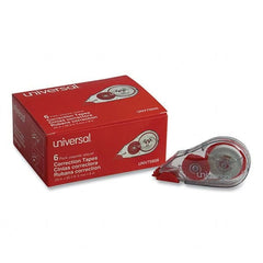 UNIVERSAL - Correction Fluid & Tape Type: Correction Tape Non-Refillable Tape Size: 1/5 x 315" - Eagle Tool & Supply