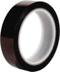 3M - 36 Yd x 1/2" Amber Polyimide Film Tape - Eagle Tool & Supply